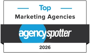 Agency Spotter Top Marketing Agencies 2026 badge